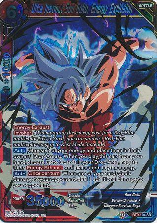 Ultra Instinct Son Goku, Energy Explosion (BT9-104) [Universal Onslaught] - Doe's Cards