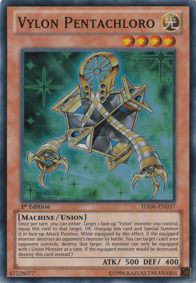 Vylon Pentachloro [HA06-EN037] Super Rare - Doe's Cards