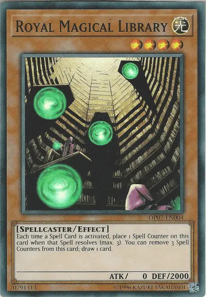 Royal Magical Library [OP07-EN004] Super Rare - Doe's Cards