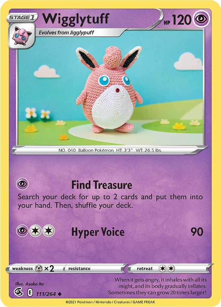 Wigglytuff (111/264) [Sword & Shield: Fusion Strike] - Doe's Cards