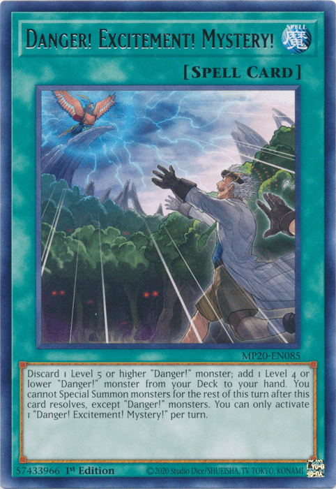 Danger! Excitement! Mystery! [MP20-EN085] Rare - Doe's Cards