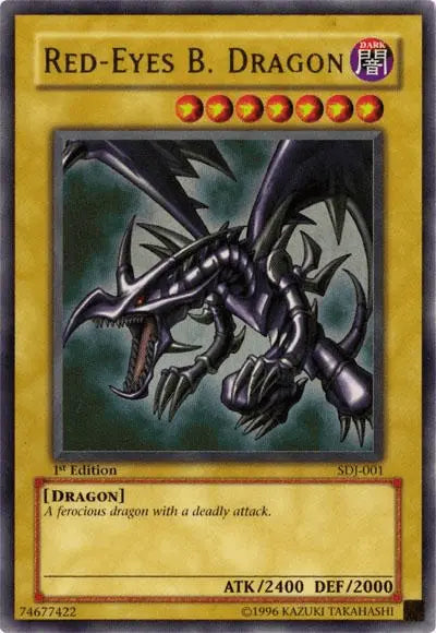 Red-Eyes B. Dragon [SDJ-001] Ultra Rare - Doe's Cards