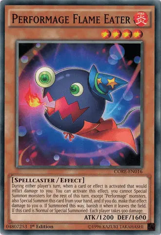 Performage Flame Eater [CORE-EN016] Common - Doe's Cards