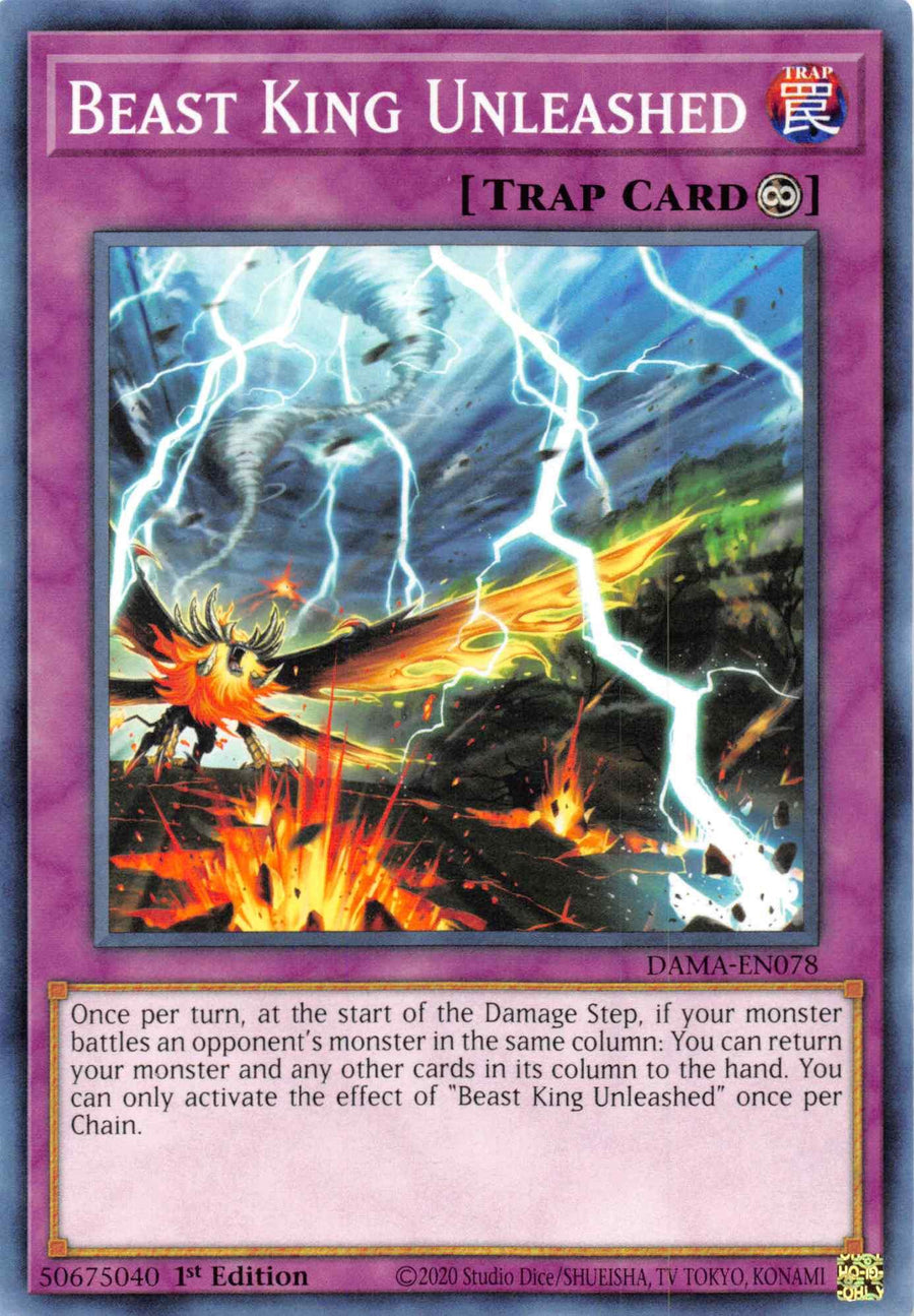 Beast King Unleashed [DAMA-EN078] Common - Doe's Cards