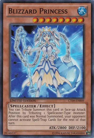 Blizzard Princess [CT09-EN009] Super Rare - Doe's Cards