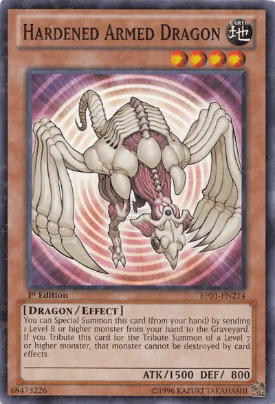 Hardened Armed Dragon [BP01-EN214] Starfoil Rare - Doe's Cards