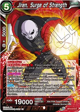 Jiren, Surge of Strength (BT14-015) [Cross Spirits] - Doe's Cards