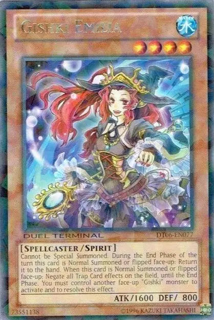 Gishki Emilia [DT06-EN077] Rare - Doe's Cards