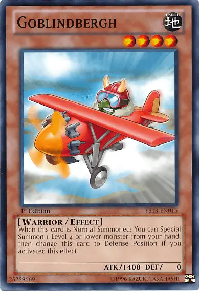 Goblindbergh [YS13-EN015] Common - Doe's Cards