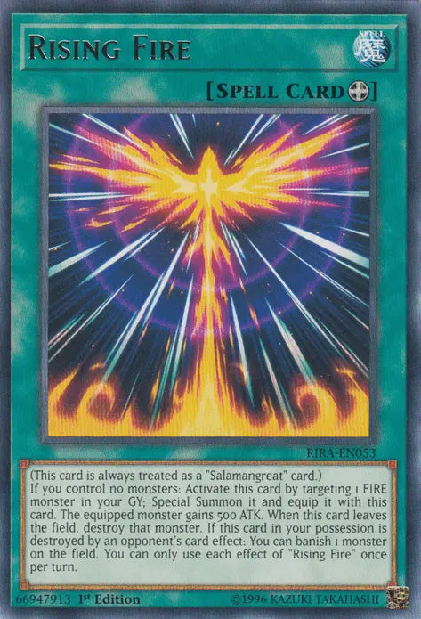 Rising Fire [RIRA-EN053] Rare - Doe's Cards
