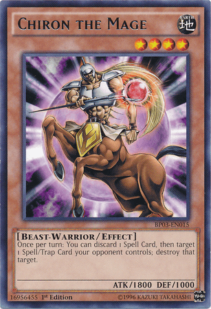 Chiron the Mage [BP03-EN015] Rare - Doe's Cards