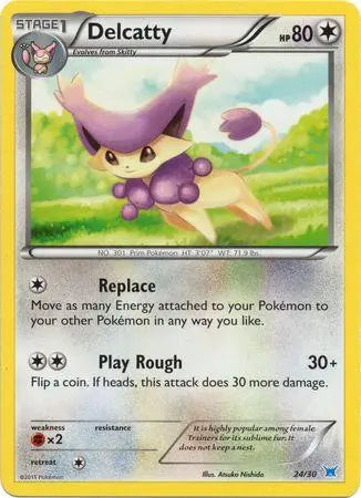 Delcatty (24/30) [XY: Trainer Kit - Latias & Latios] - Doe's Cards