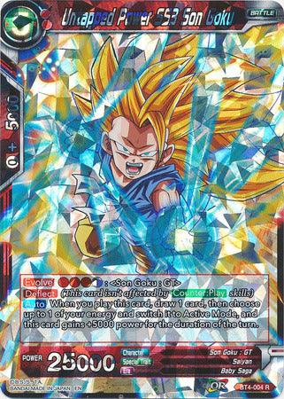 Untapped Power SS3 Son Goku (Shatterfoil) (BT4-004) [Dragon Brawl] - Doe's Cards