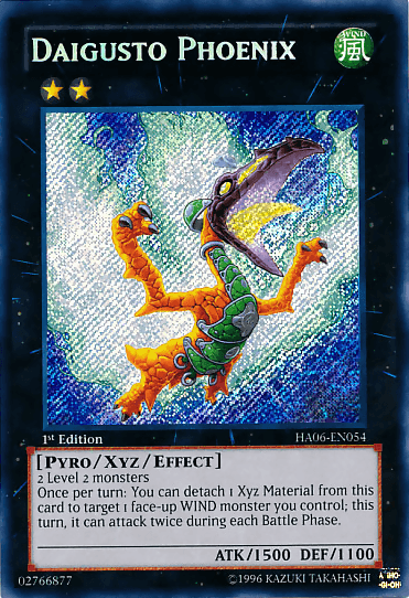 Daigusto Phoenix [HA06-EN054] Secret Rare - Doe's Cards