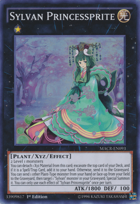 Sylvan Princessprite [MACR-EN093] Super Rare - Doe's Cards