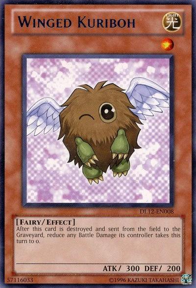 Winged Kuriboh (Blue) [DL12-EN008] Rare - Doe's Cards