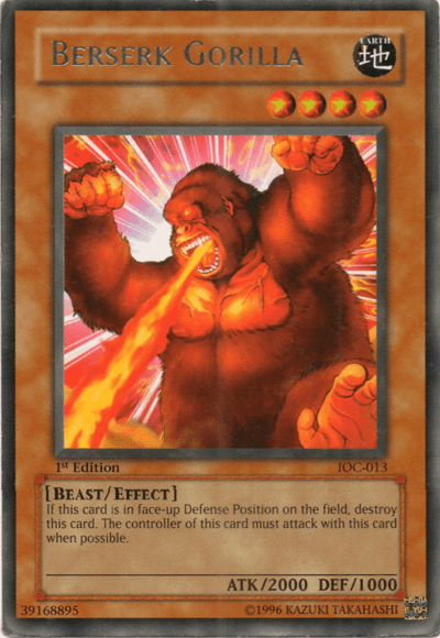 Berserk Gorilla [IOC-013] Rare - Doe's Cards