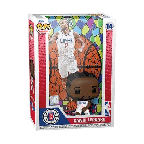 NBA Kawhi Leonard Mosaic Funko Pop! Trading Card Figure - Doe's Cards