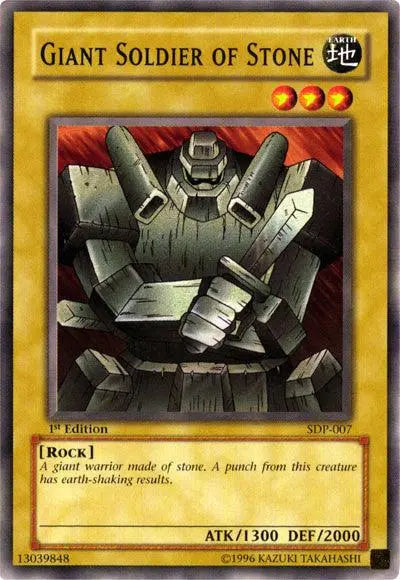 Giant Soldier of Stone [SDP-007] Common - Doe's Cards
