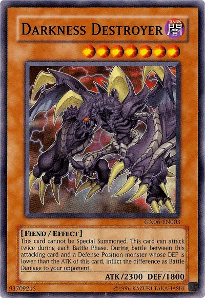 Darkness Destroyer [GX06-EN003] Super Rare - Doe's Cards