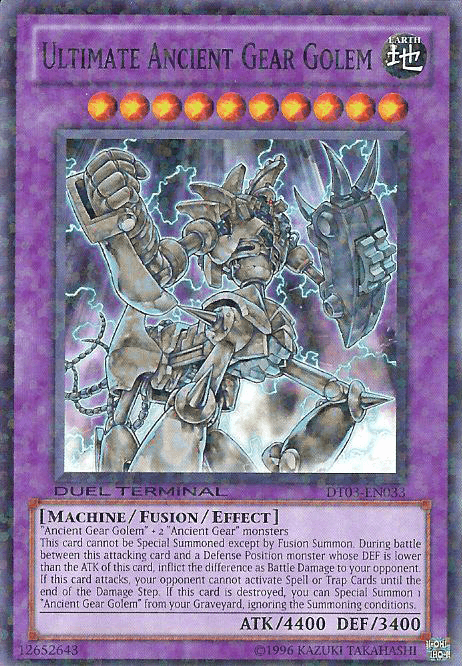 Ultimate Ancient Gear Golem [DT03-EN033] Common - Doe's Cards