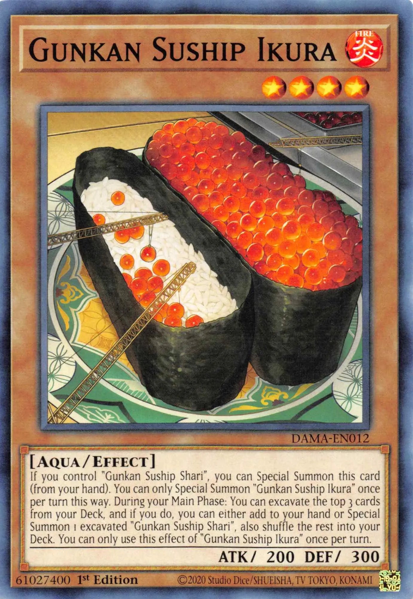 Gunkan Suship Ikura [DAMA-EN012] Common - Doe's Cards