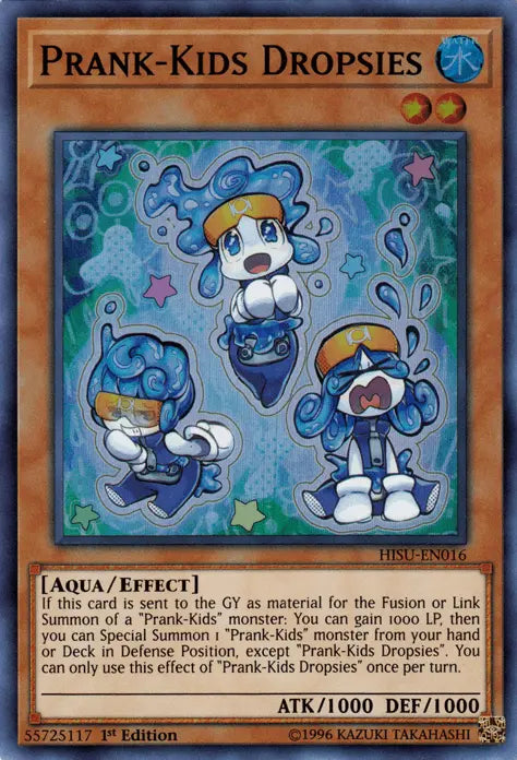 Prank-Kids Dropsies [HISU-EN016] Super Rare - Doe's Cards