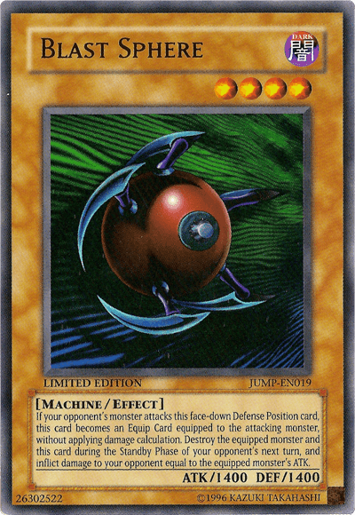 Blast Sphere [JUMP-EN019] Ultra Rare - Doe's Cards