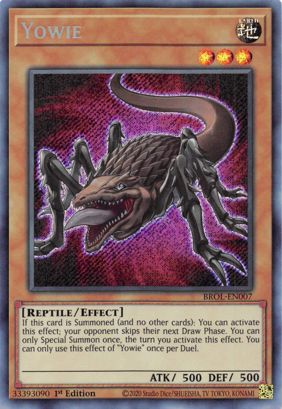 Yowie [BROL-EN007] Secret Rare - Doe's Cards