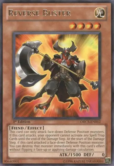 Reverse Buster [ORCS-EN012] Rare - Doe's Cards