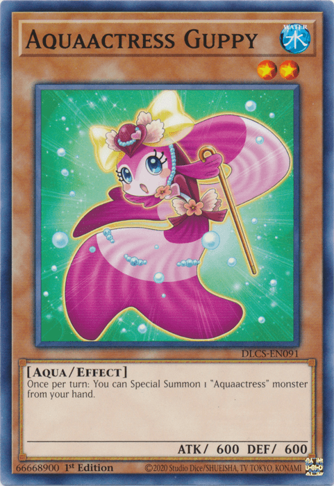 Aquaactress Guppy [DLCS-EN091] Common - Doe's Cards