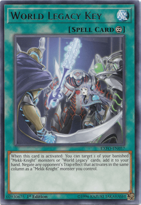 World Legacy Key [EXFO-EN057] Rare - Doe's Cards