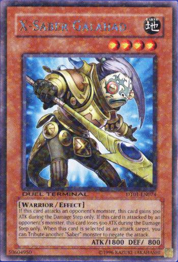 X-Saber Galahad [DT01-EN074] Rare - Doe's Cards