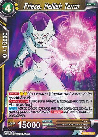 Frieza, Hellish Terror (BT1-088) [Galactic Battle] - Doe's Cards