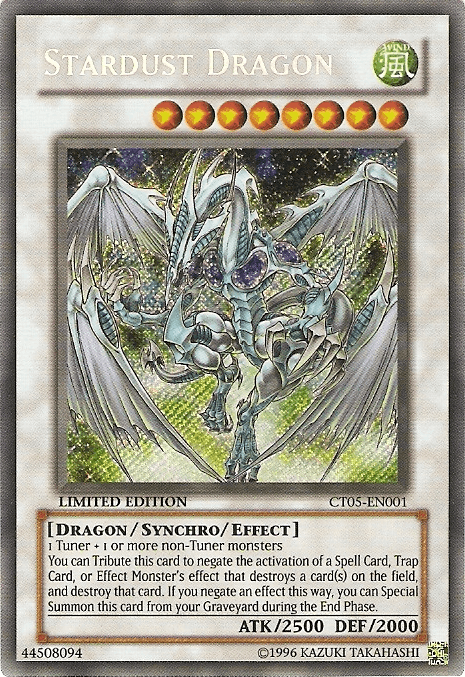 Stardust Dragon [CT05-EN001] Secret Rare - Doe's Cards