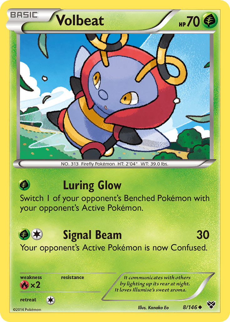 Volbeat (8/146) [XY: Base Set] - Doe's Cards