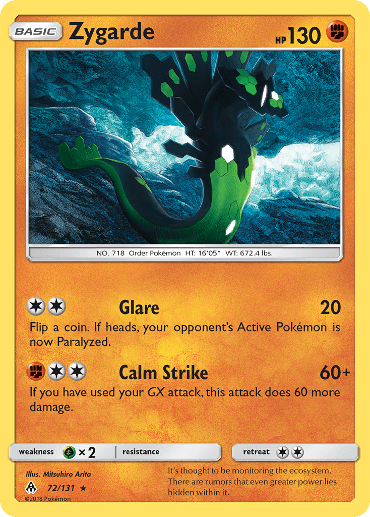 Zygarde (72/131) [Sun & Moon: Forbidden Light] - Doe's Cards