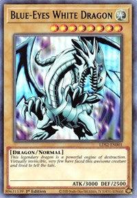 Blue-Eyes White Dragon (Green) [LDS2-EN001] Ultra Rare - Doe's Cards