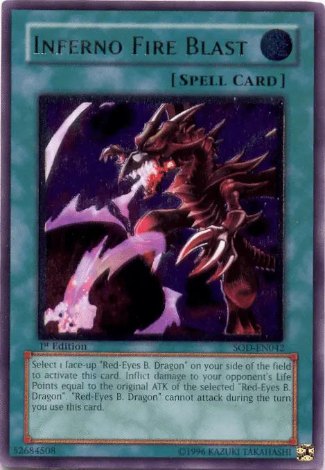 Inferno Fire Blast [SOD-EN042] Ultimate Rare - Doe's Cards