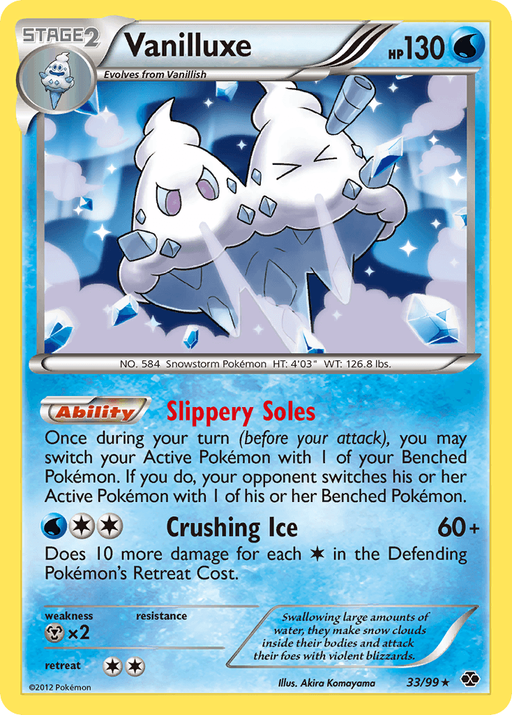 Vanilluxe (33/99) [Black & White: Next Destinies] - Doe's Cards