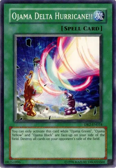 Ojama Delta Hurricane!! [DR2-EN034] Common - Doe's Cards