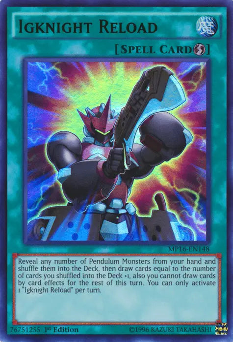 Igknight Reload [MP16-EN148] Ultra Rare - Doe's Cards
