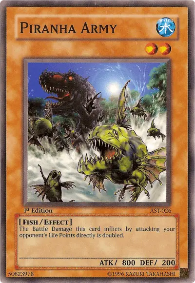 Piranha Army [AST-026] Common - Doe's Cards