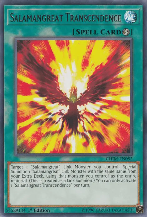 Salamangreat Transcendence [CHIM-EN052] Rare - Doe's Cards