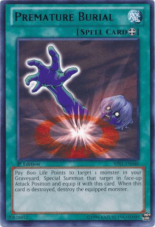 Premature Burial [BP01-EN040] Rare - Doe's Cards