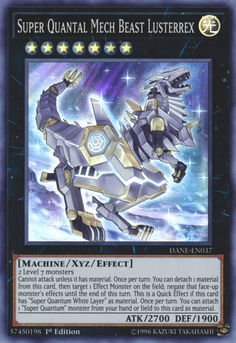 Super Quantal Mech Beast Lusterrex [DANE-EN037] Super Rare - Doe's Cards