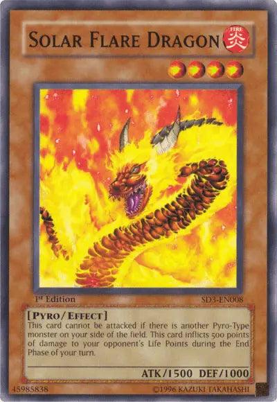 Solar Flare Dragon [SD3-EN008] Common - Doe's Cards