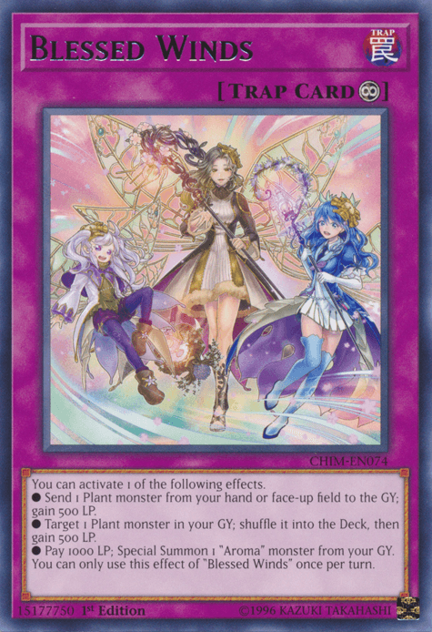 Blessed Winds [CHIM-EN074] Rare - Doe's Cards