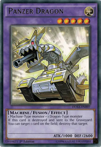 Panzer Dragon [DUEA-EN097] Rare - Doe's Cards