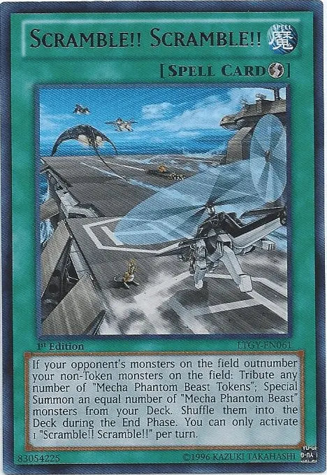 Scramble!! Scramble!! [LTGY-EN061] Ultra Rare - Doe's Cards